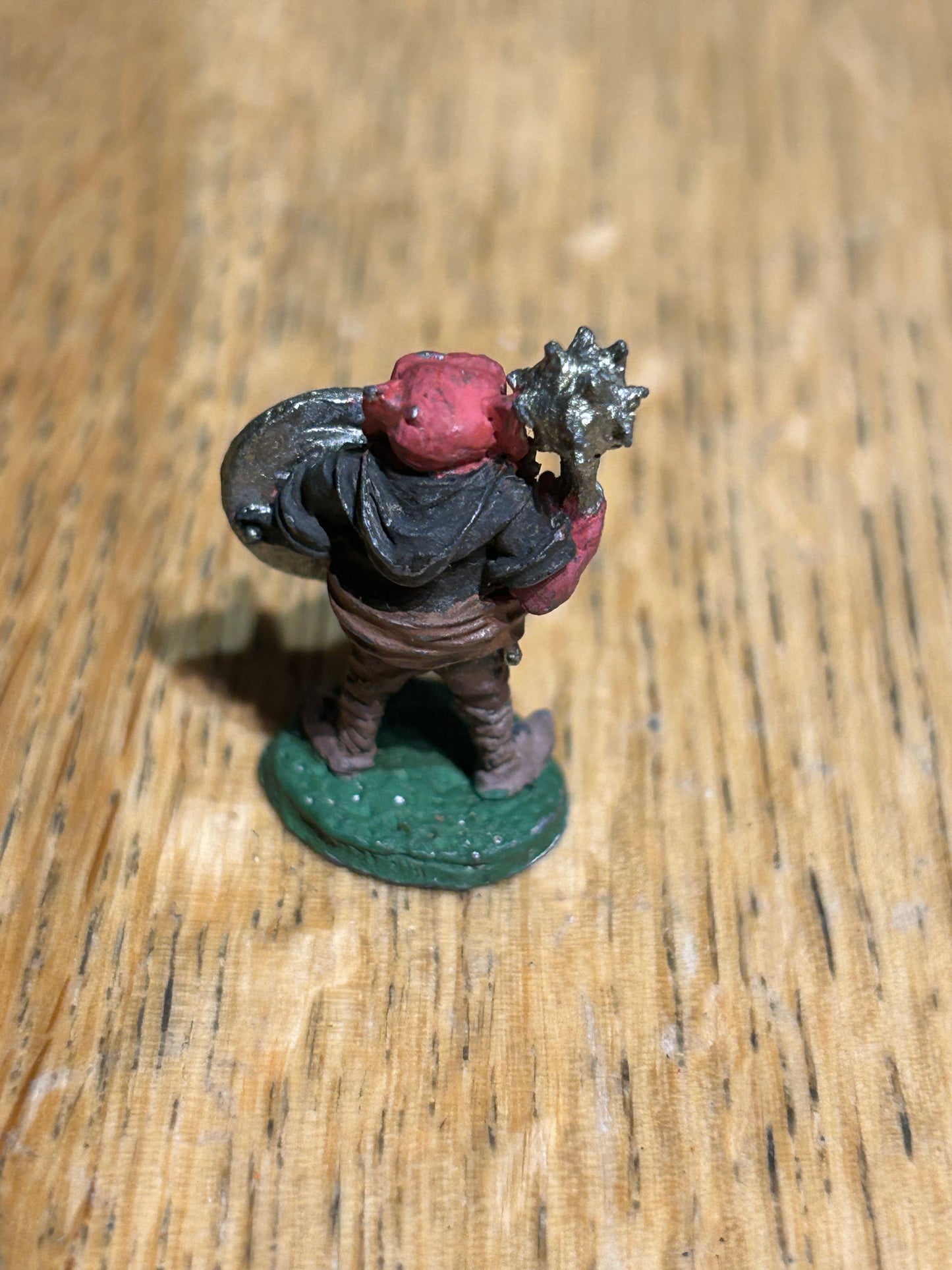 Citadel gnoll or great goblin with mace and shield