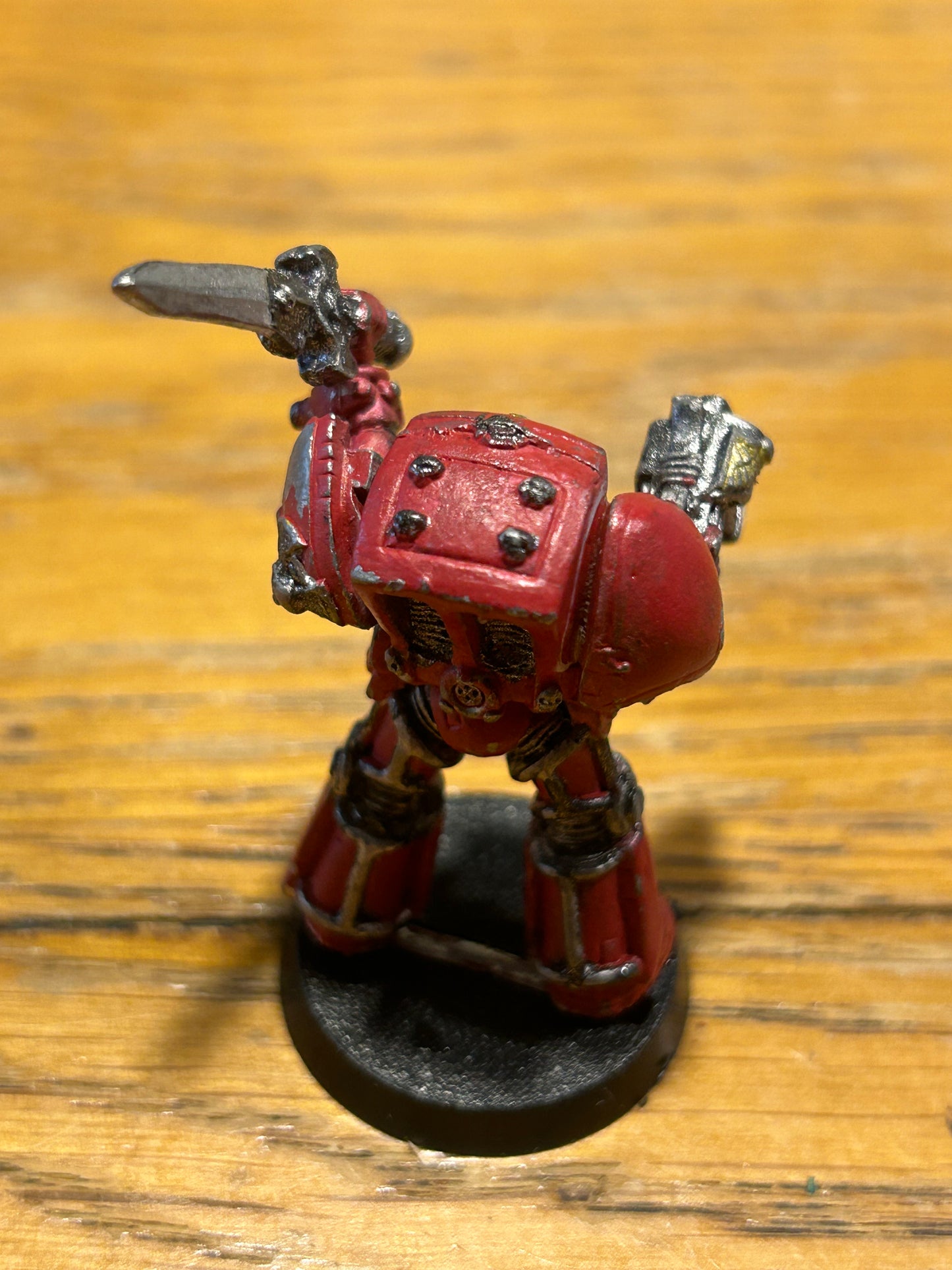 GW Rogue Trader 40k Space Marine RTB9 Terminator Marine with storm bolter and power sword