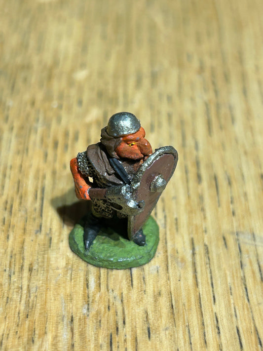 Citadel gnoll or great goblin with axe and shield