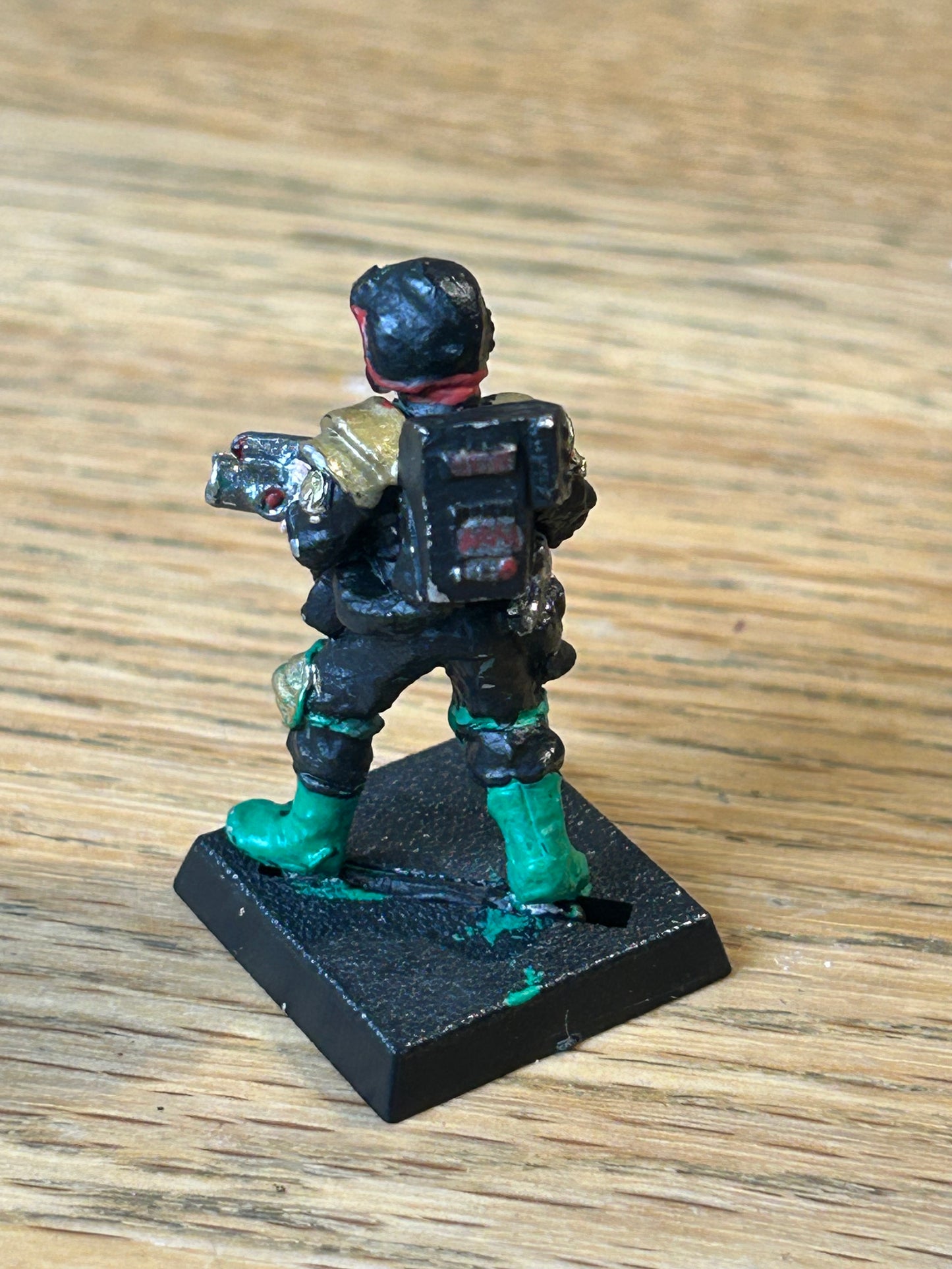 Judge Dredd 1985 V RARE Citadel GW metal 2000AD RPG Riot Judge w. Riot Foam JD4