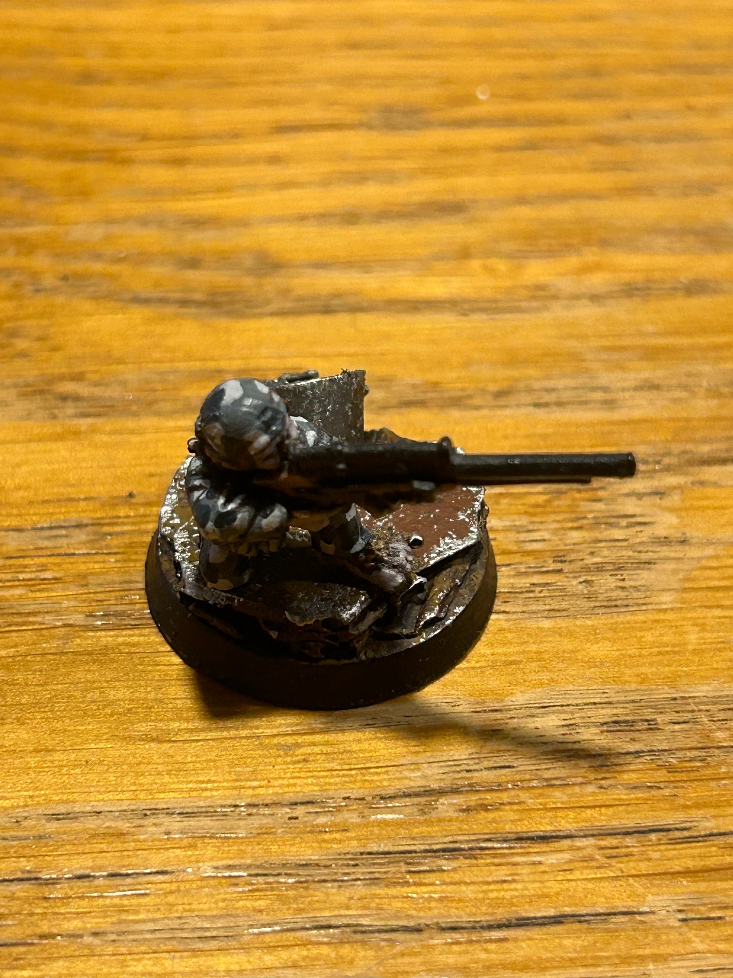 RATLING SNIPER Metal Imperial Army Astra Militarum 40K (no tab but nicely based)