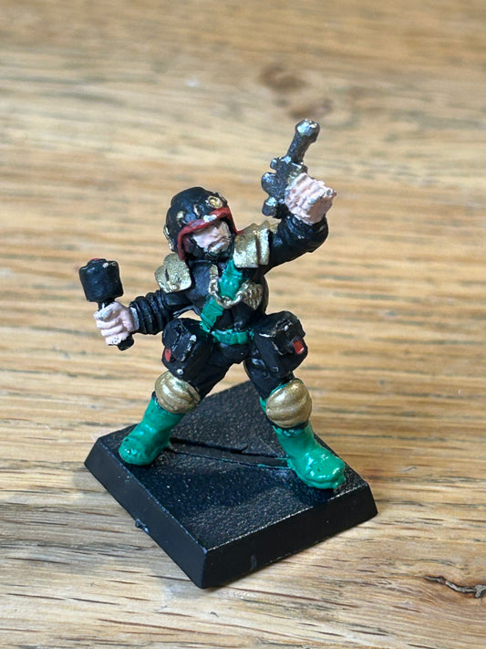 Citadel Judge Dredd Riot Squad Stum Grenade 1985 Metal Games Workshop 2000AD
