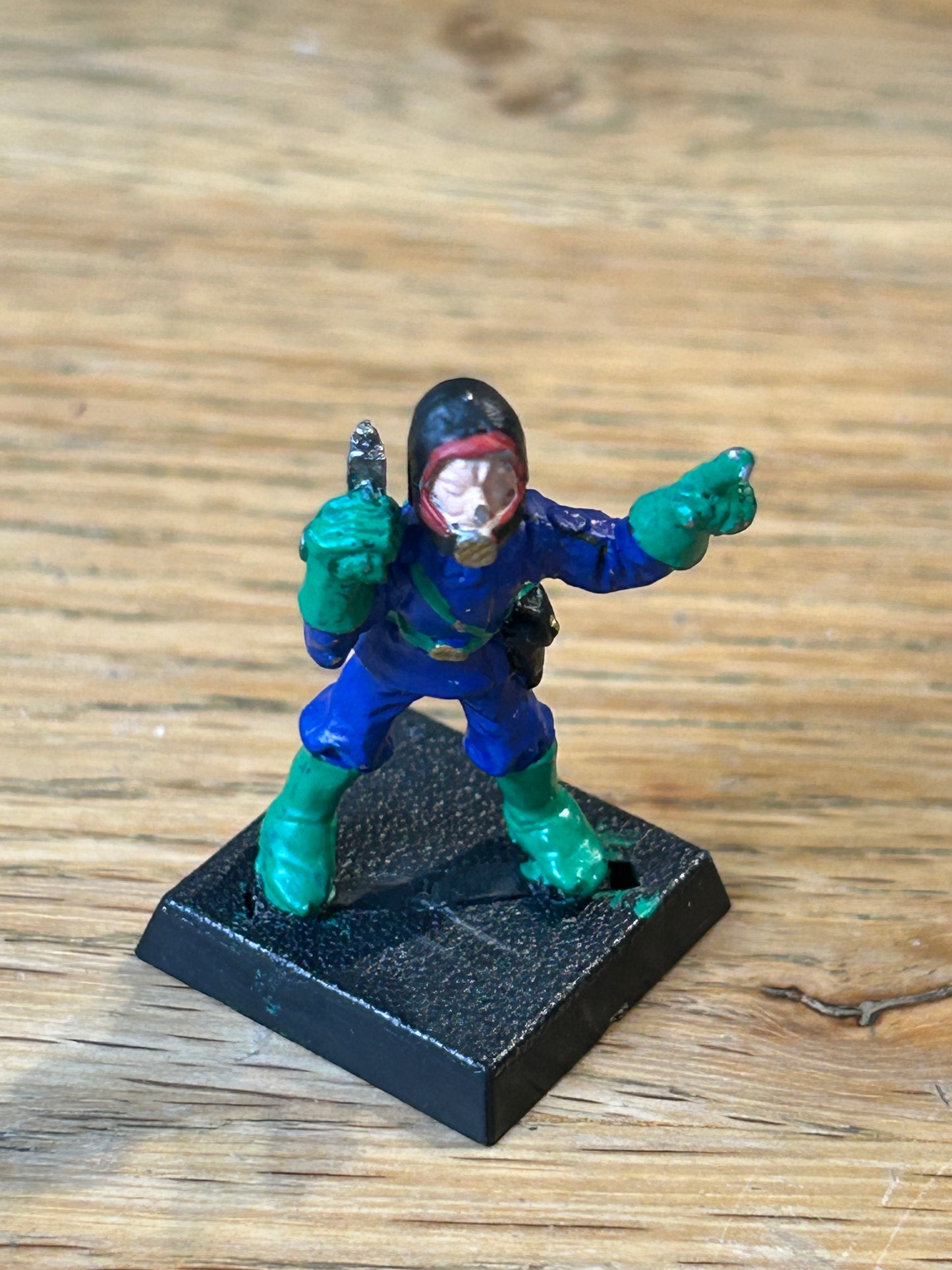 Citadel Warhammer 1980s 2000AD Metal Judge Dredd JD3 Perps -  'Security'