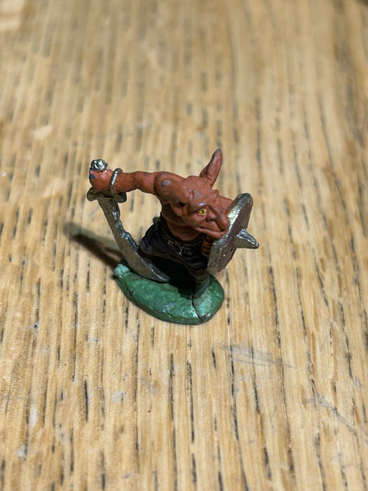 Citadel C12 FTG4 Great Gnoll Goblin with notched sword and shield