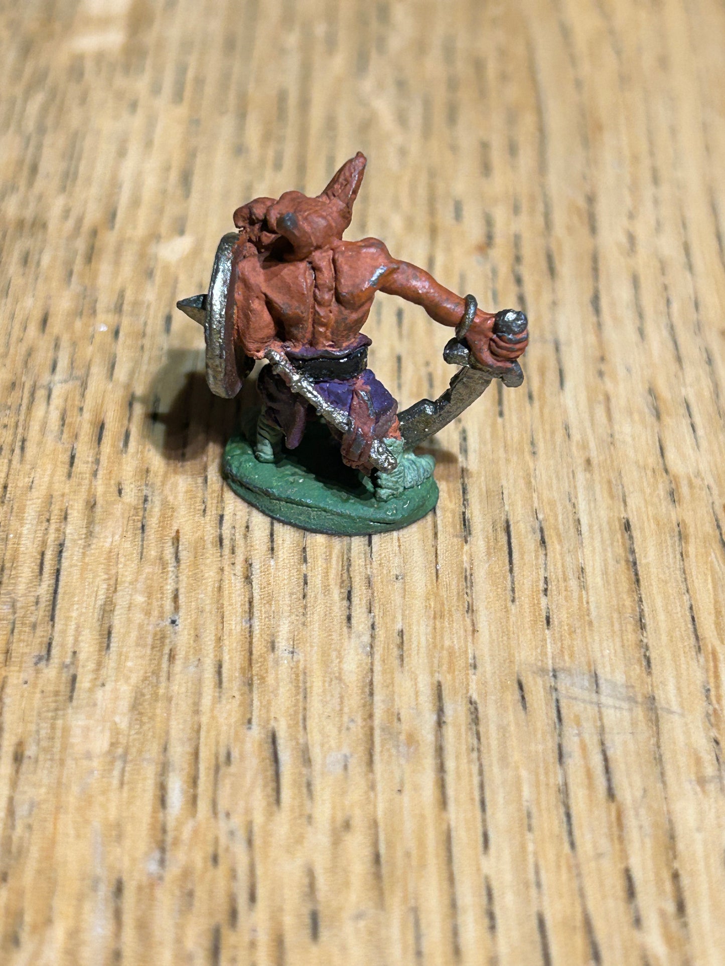 Citadel C12 FTG4 Great Gnoll Goblin with notched sword and shield