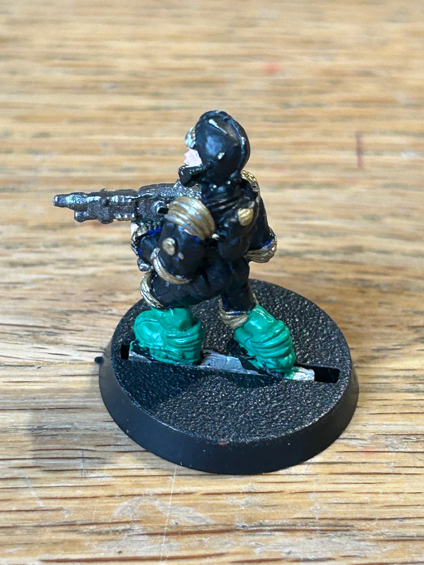 Citadel Warhammer 1980s 2000AD Metal Judge Dredd JD3 (MP-25) Citi-Def Machine Gun