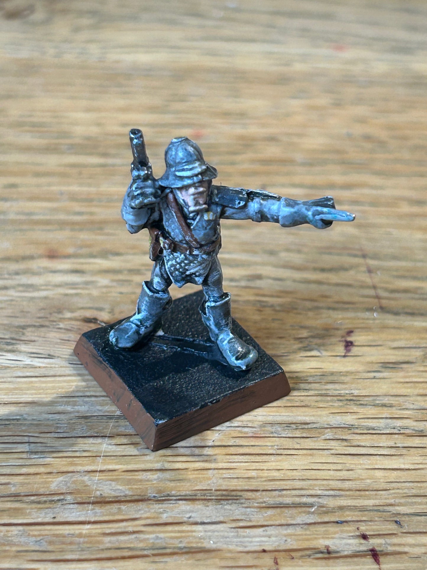 PARANOIA GUARD officer Metal PARA1 Figure Citadel 40K 1980s