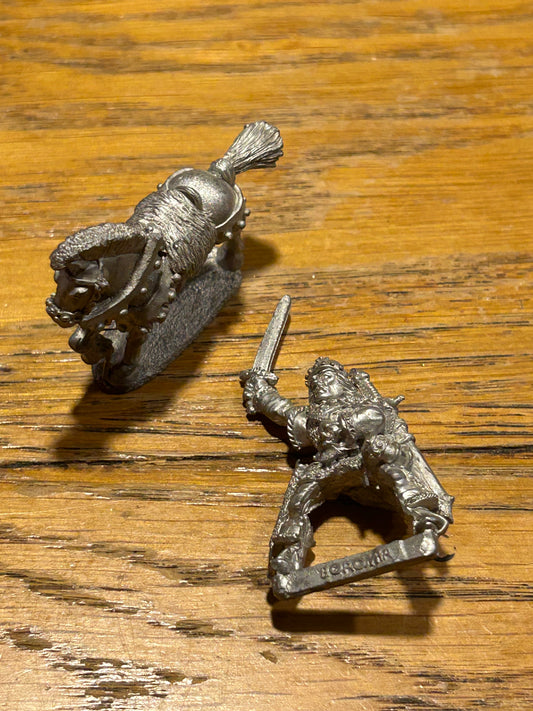Warhammer Fantasy Lord of the Rings Boromir mounted