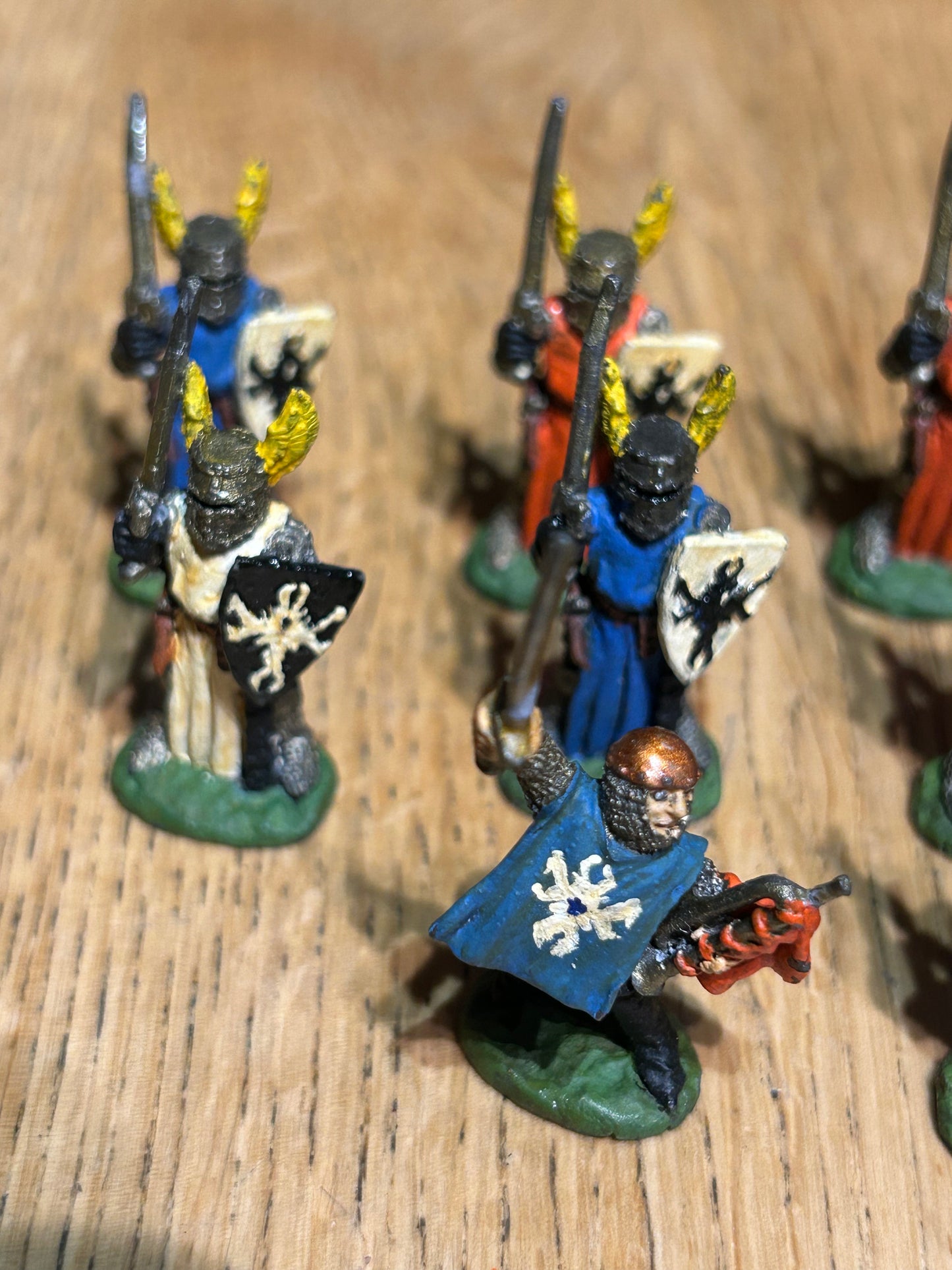Warhammer Regiment Of Renown Empire Bretonnian Knights Of Origo  (9 troopers and musician)