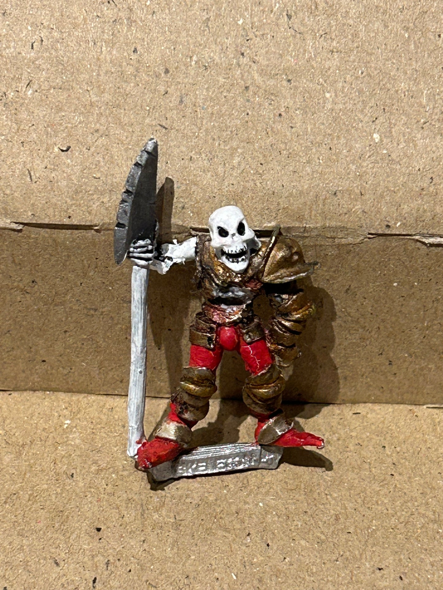 1987 Undead UND2 Skeleton Hoydan the Strong Citadel Warhammer Armoured Warrior