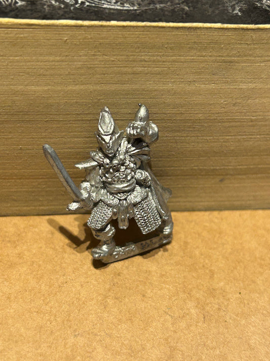 Warhammer Fantasy Dark Elf C09 Garthar The Strong 1980s Metal