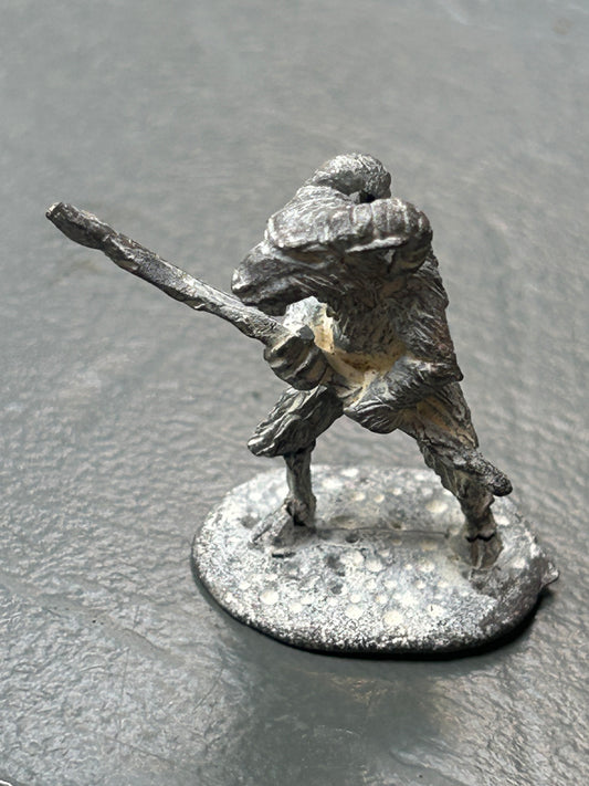 Citadel Warhammer metal 80s Runequest Box Set 4 Beastmen Broo with Spear