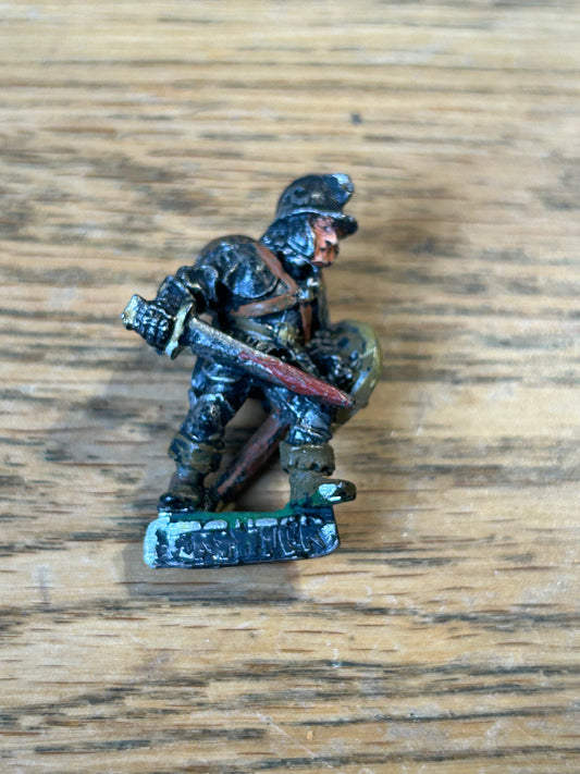 BDD1 Dungeon Adventurers "Armoured Fighter" AD&D TSR Citadel Metal
