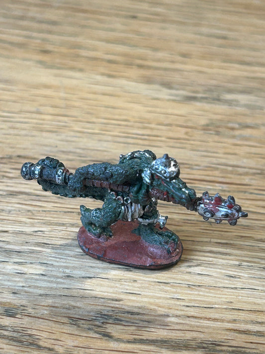 Warhammer fantasy c19 lizardmen  with their polearm