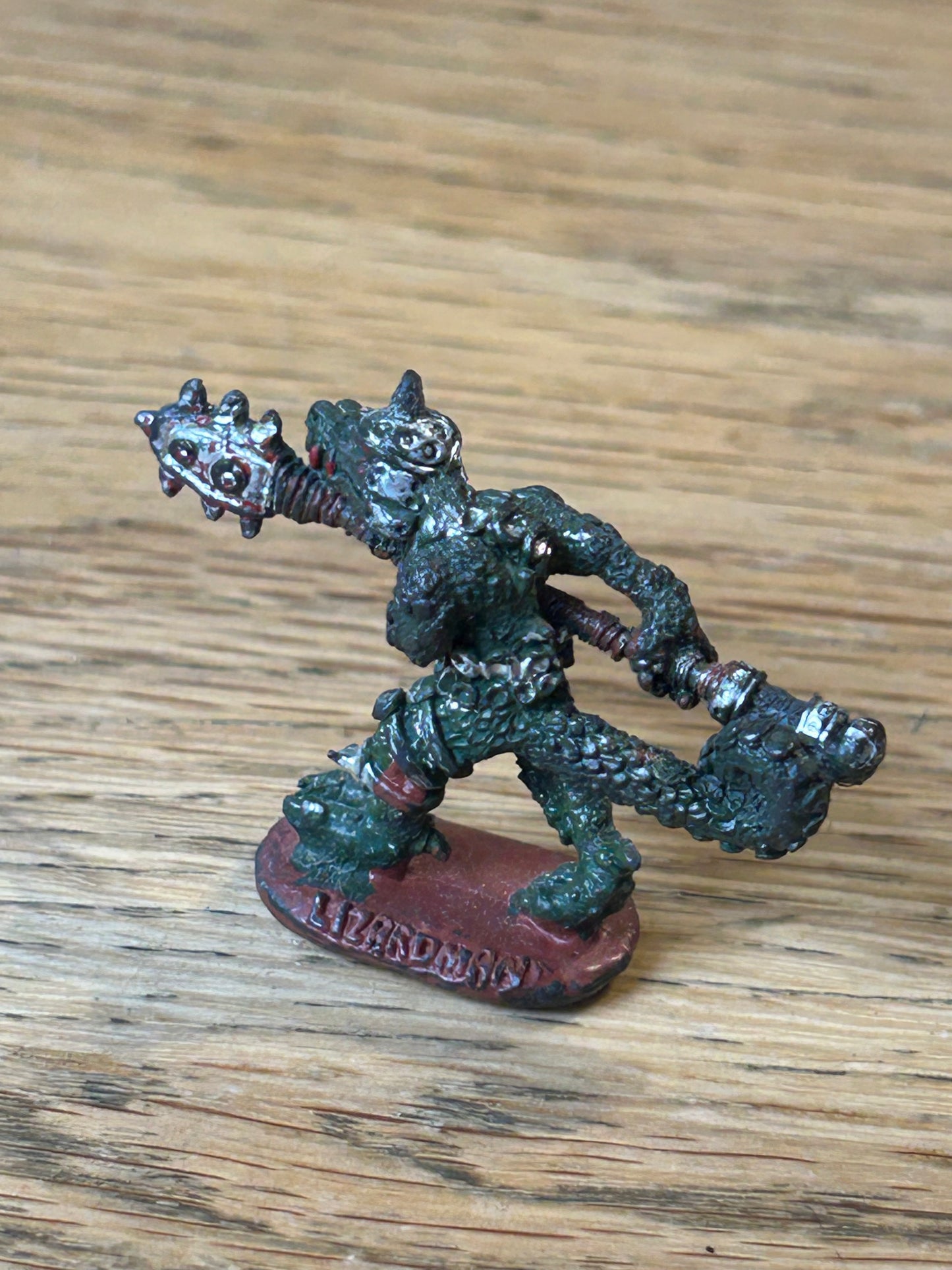 Warhammer fantasy c19 lizardmen  with their polearm