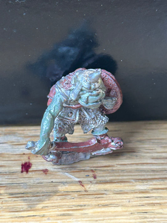 Warhammer Fantasy ME41 Goblin warg rider on foot Lord of the rings