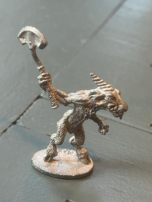 Grenadier Demons - 6006 (b) Hadeus Lord of Herds Goat Demon Vintage 80's D&D OOP