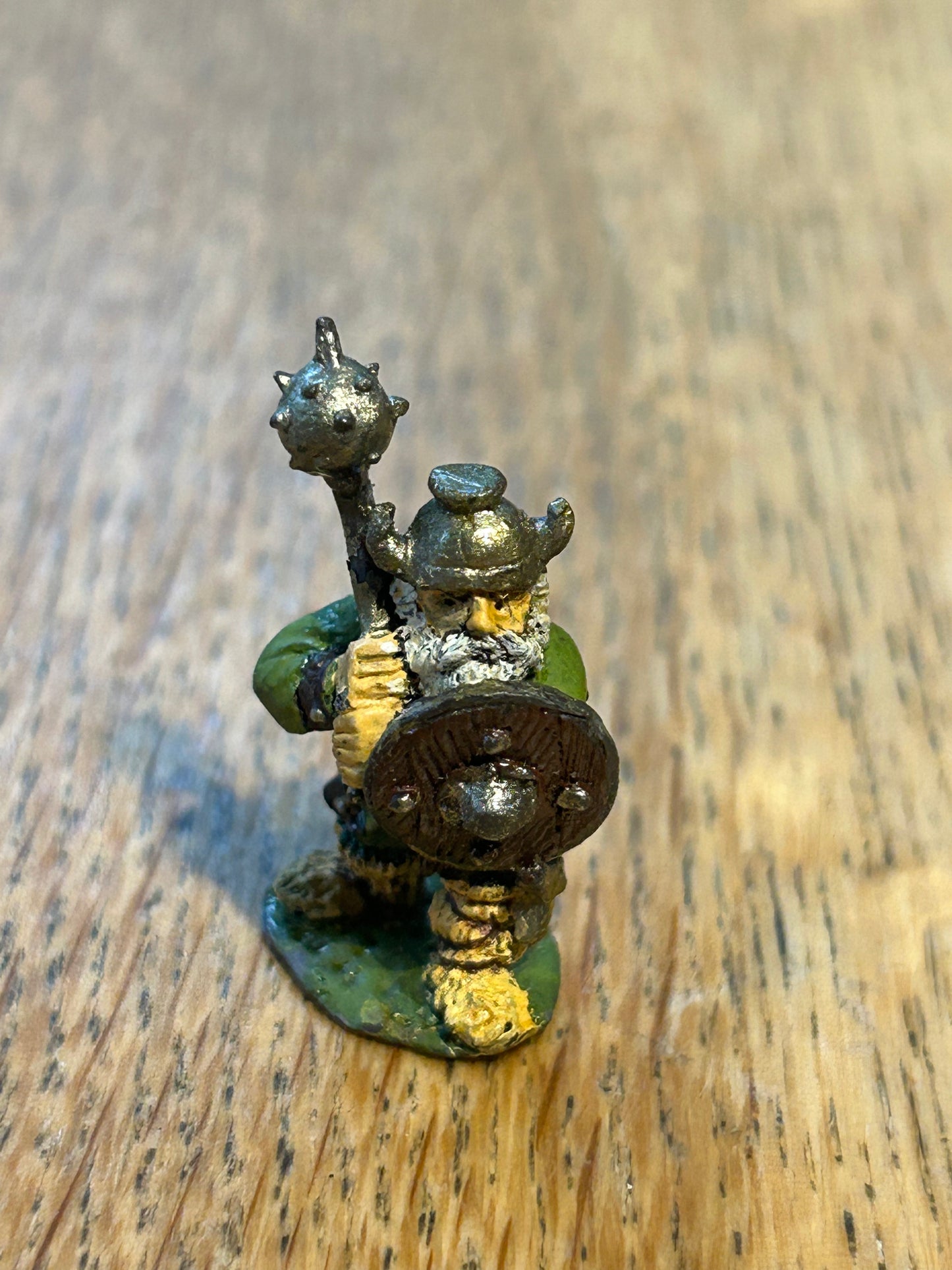 FTD4 Dwarf with mace and axe and shield Fantasy Tribes Citadel Pre Slotta C07 warhammer fantasy