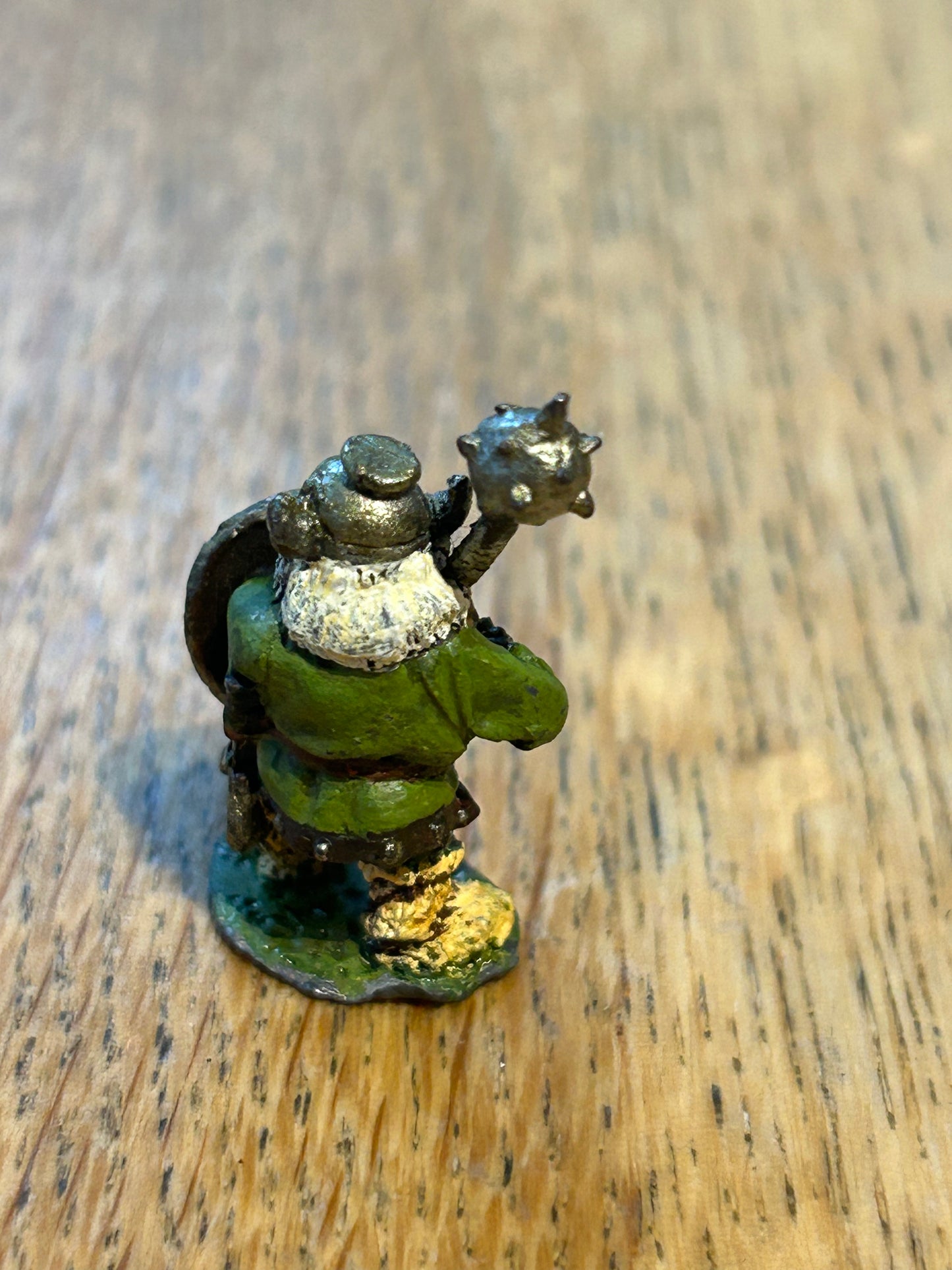 FTD4 Dwarf with mace and axe and shield Fantasy Tribes Citadel Pre Slotta C07 warhammer fantasy