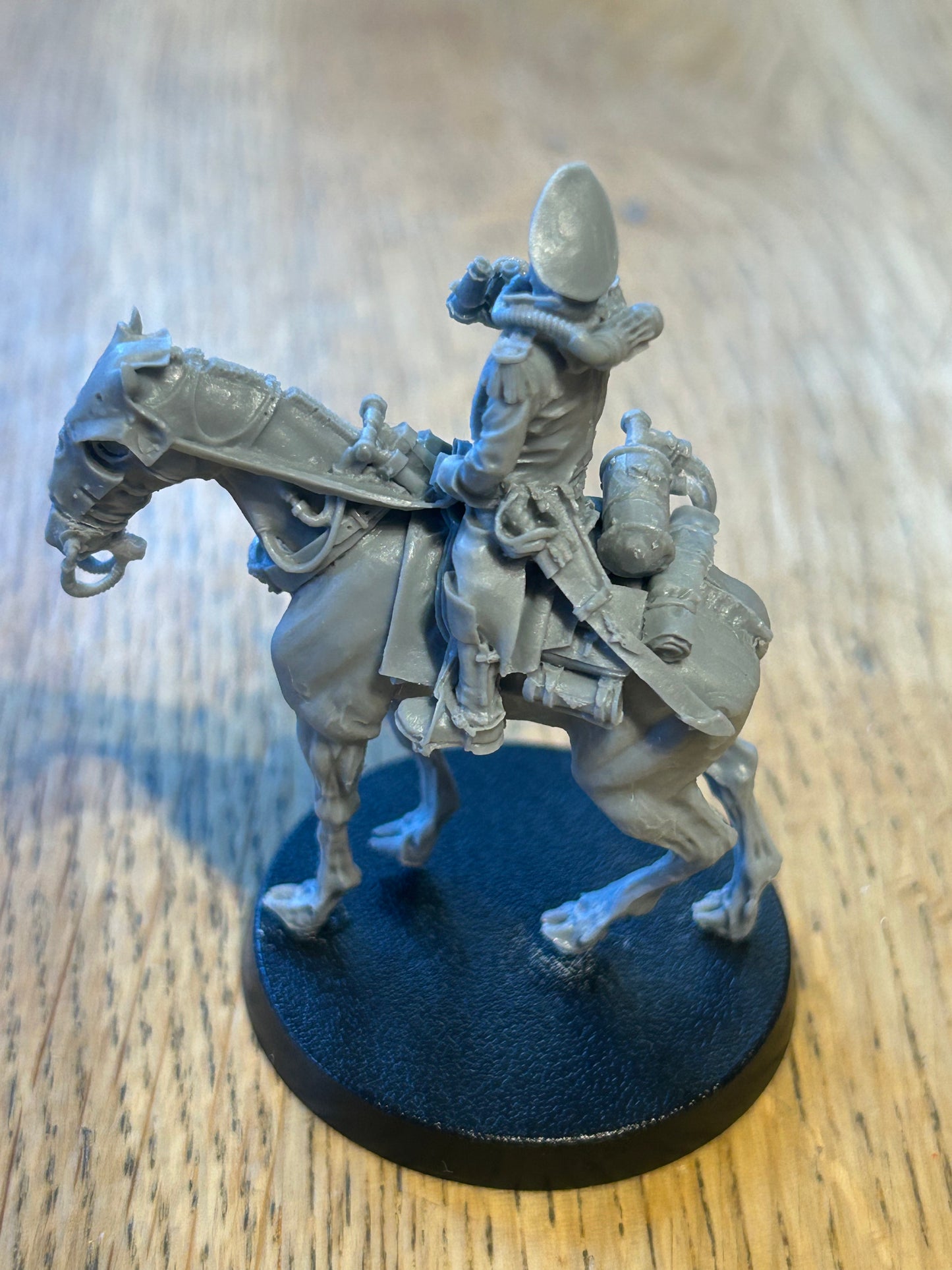 Warhammer 40k forge world imperial guard death korps of Krieg mounted commisar