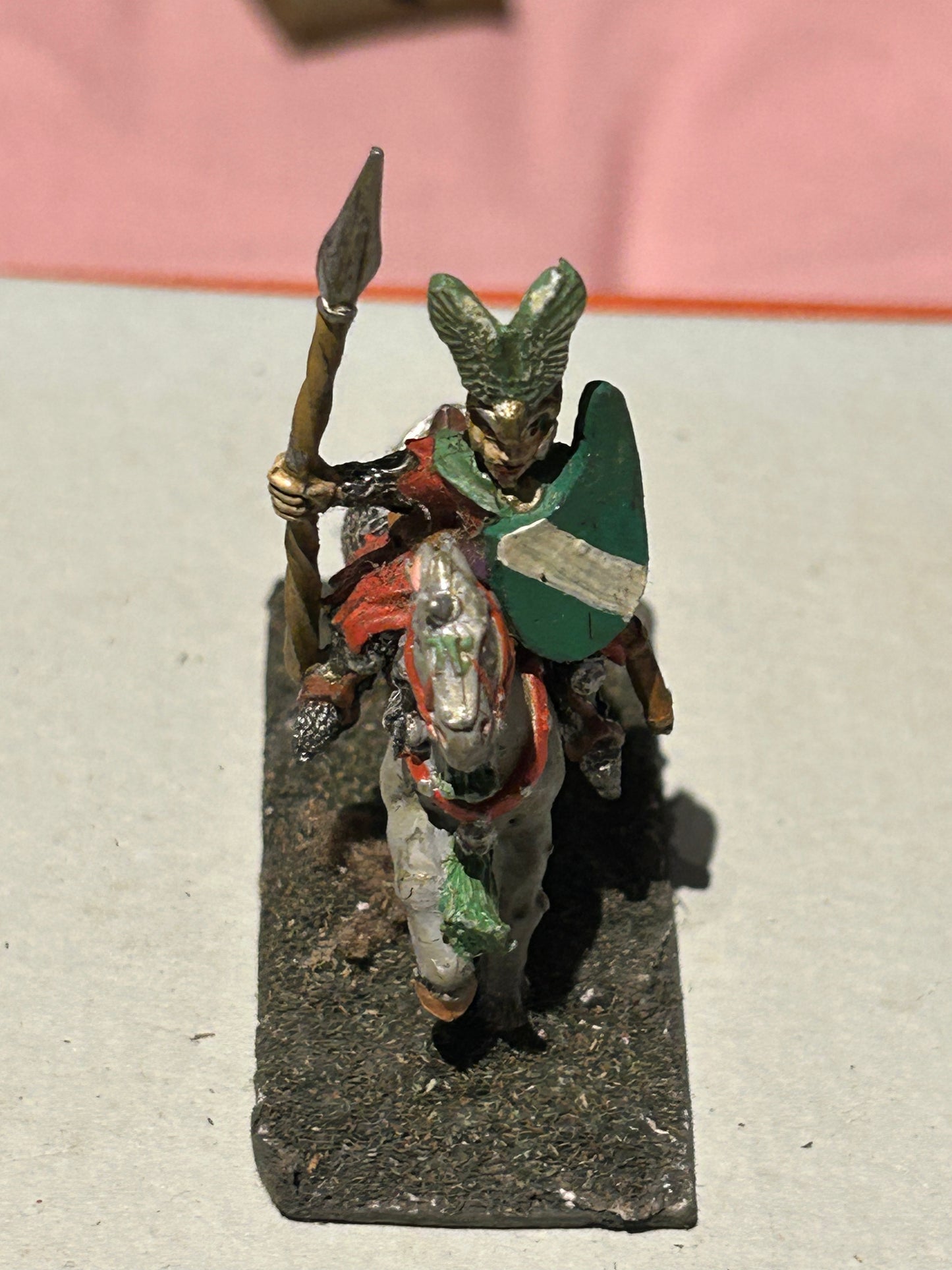 Citadel Miniatures Pre-slotta RR10 - Elwing's Elf Cavalry Trooper