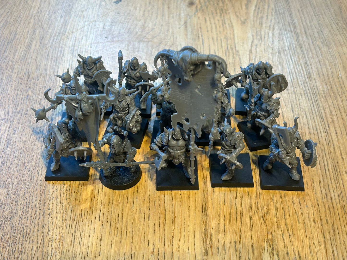 Warhammer fantasy Norse marauders proxies (I think they’re avatars of war)