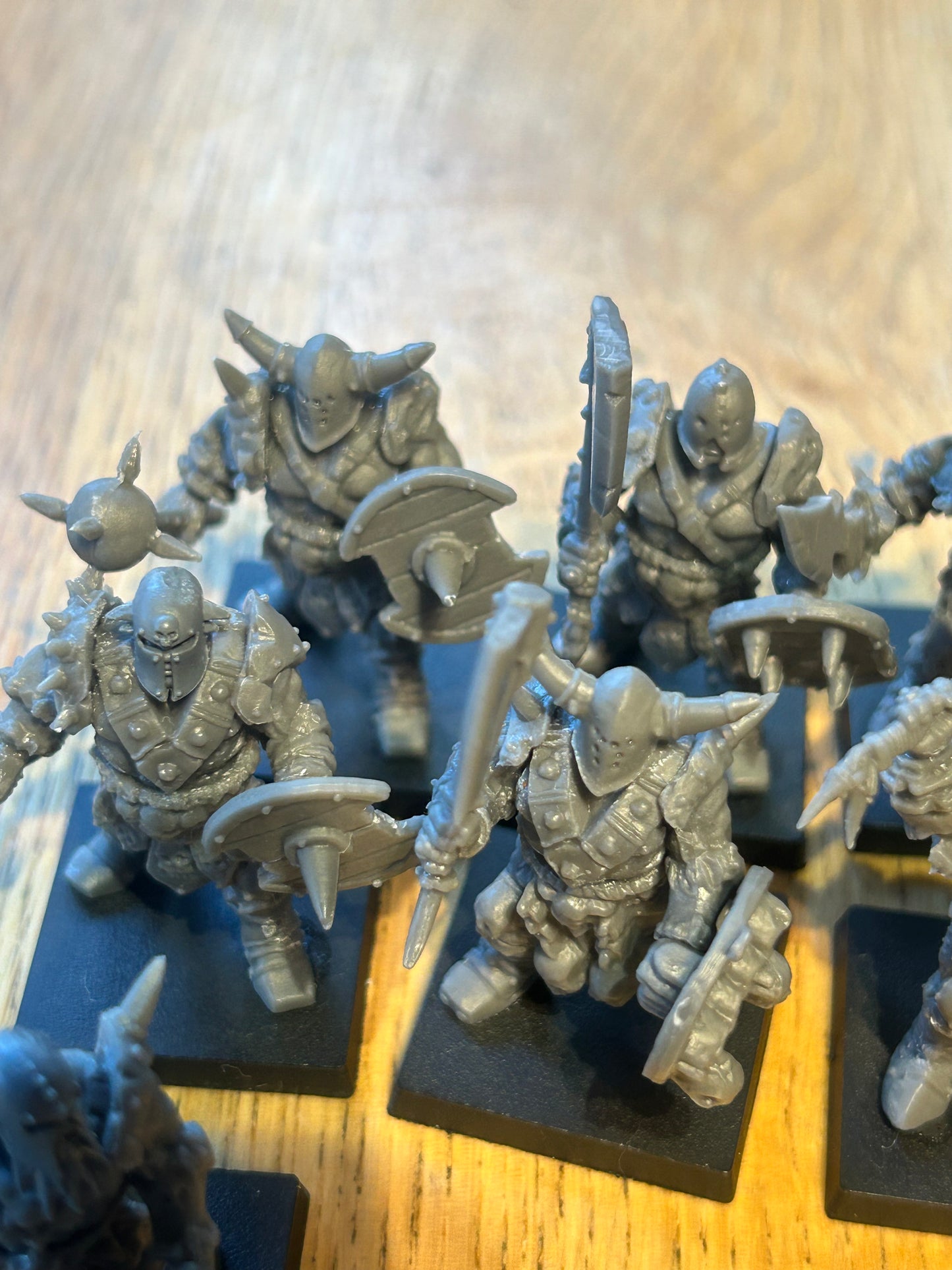 Warhammer fantasy Norse marauders proxies (I think they’re avatars of war)