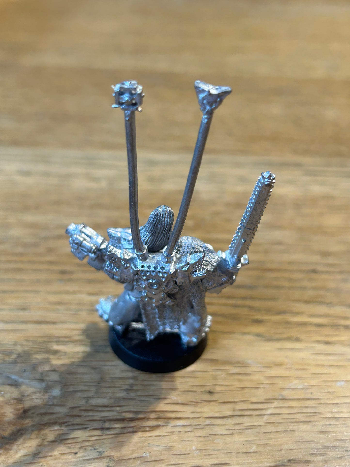 Space Wolves Ragnar Blackmane & Banner, Metal Space Marine Warhammer 40k