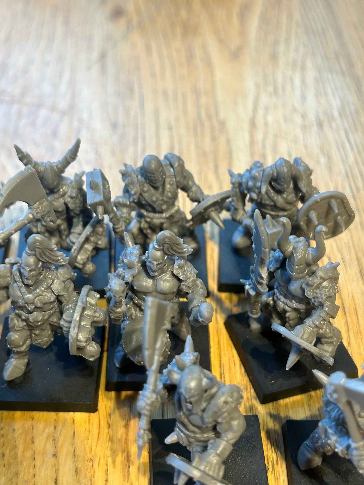 Warhammer fantasy Norse marauders proxies (I think they’re avatars of war)