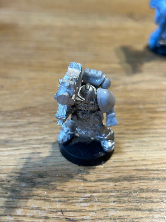 Warhammer 40k Space Wolves Long Fang heavy bolter Metal