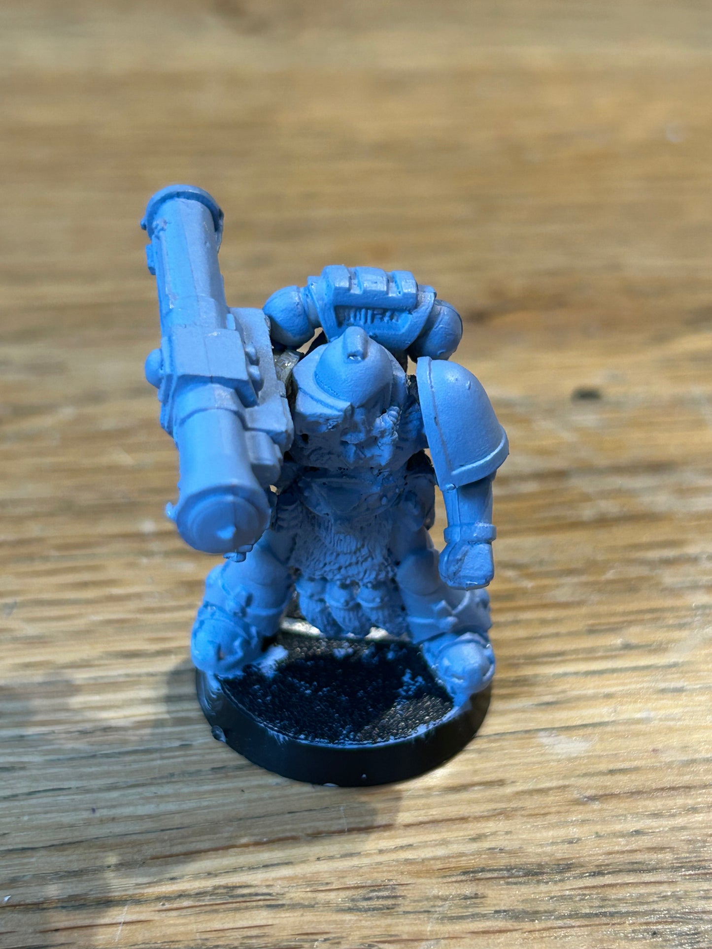 Warhammer 40k Space Wolves Long Fang Missile Launcher Metal