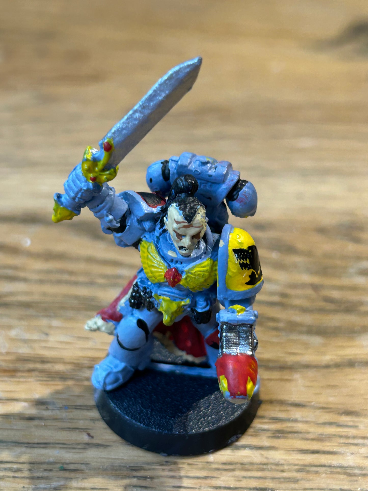 Space Marine Space Wolves Grey Hunter Sergeant 2nd Ed Metal Citadel