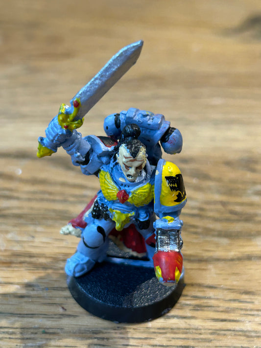 Space Marine Space Wolves Grey Hunter Sergeant 2nd Ed Metal Citadel