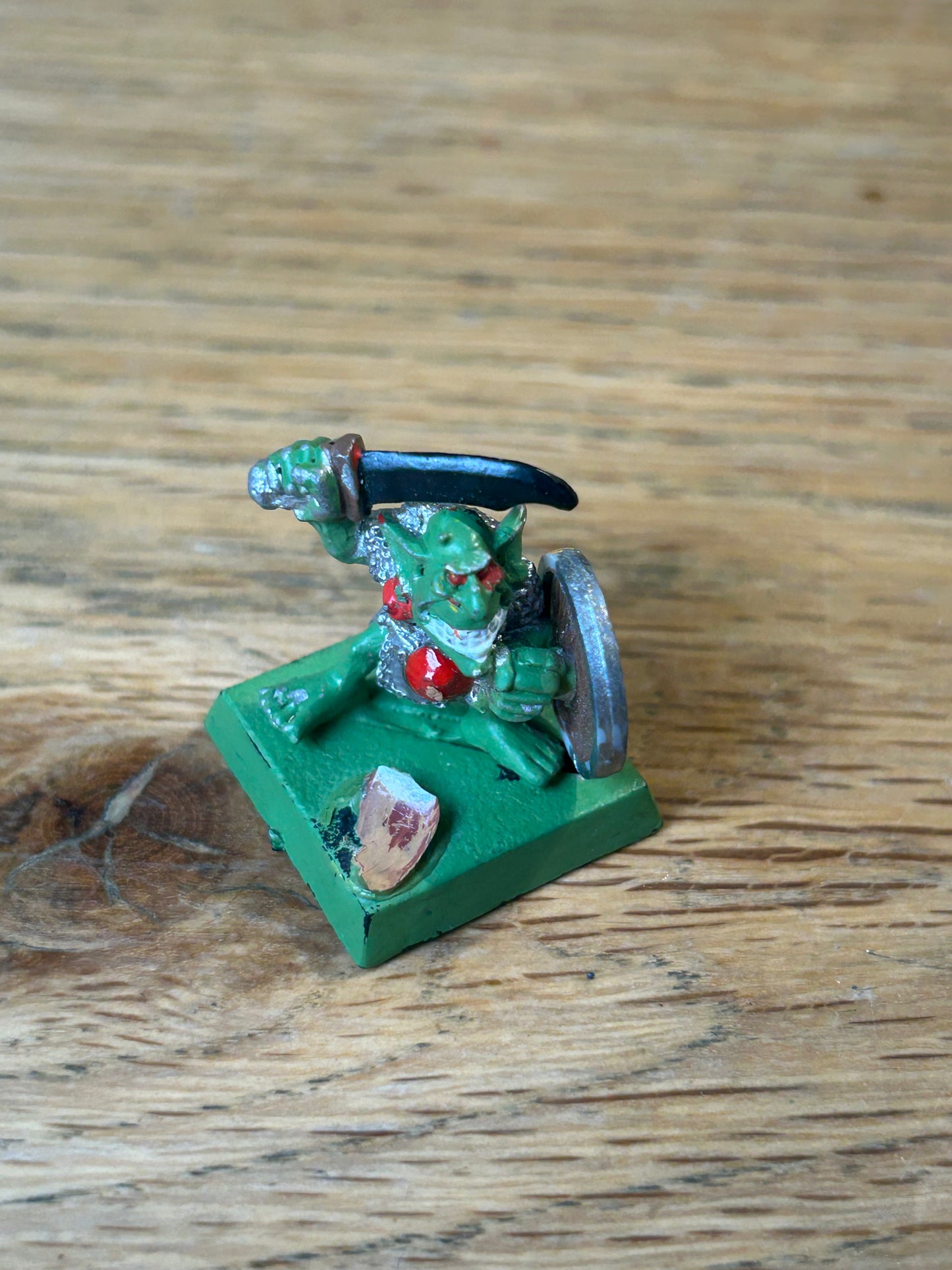 Warhammer fantasy Kev Adams goblin with sword