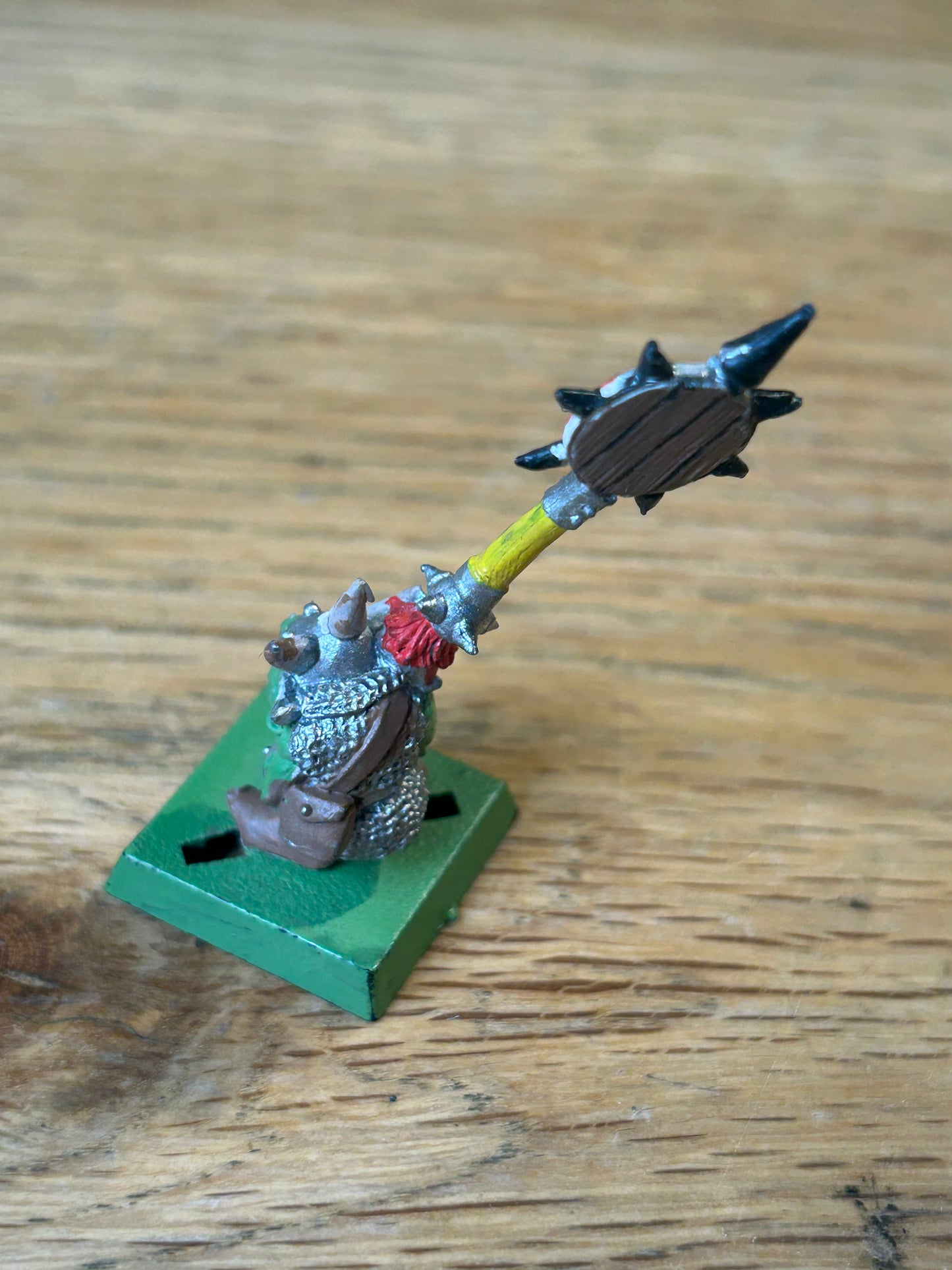 Warhammer Classic Goblin Standard Bearer 2 Kev Adams Gobbos Command Metal 1991