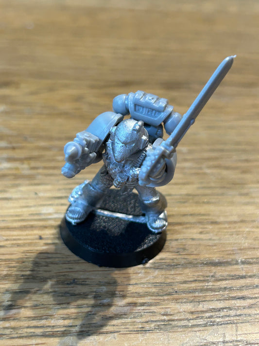 WH40K Space Wolves Blood Claws Classic Metal Marine 2nd Edition 1990s