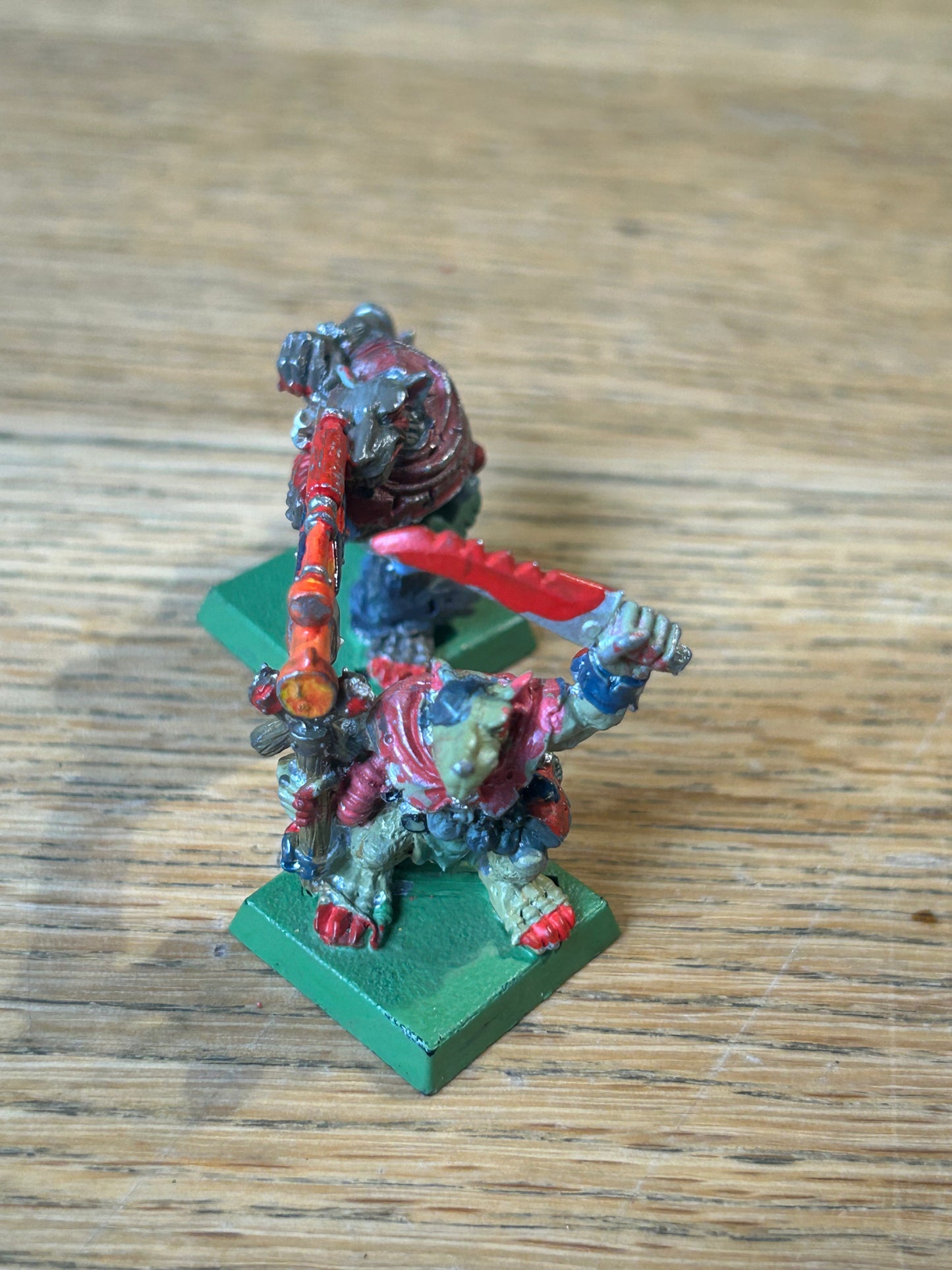 Warhammer Fantasy - Skaven Warplock Jezzail Team old world