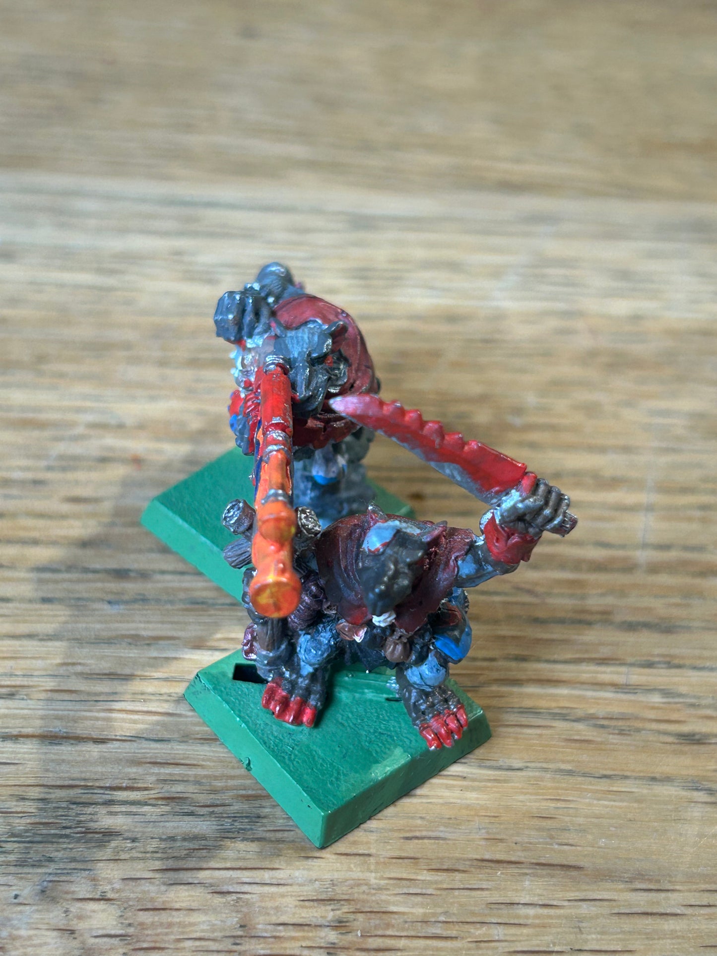 Warhammer Fantasy - Skaven Warplock Jezzail Team old world