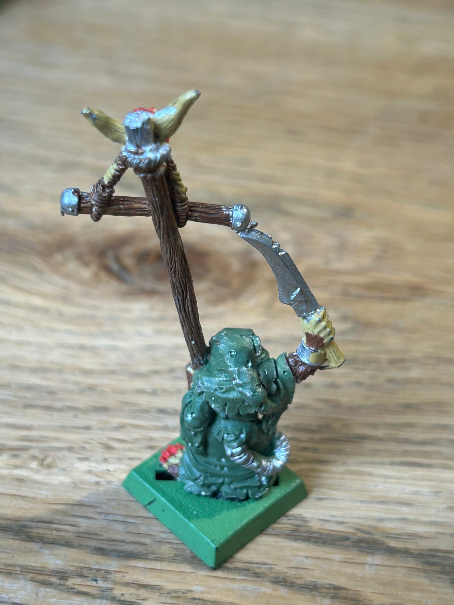 Skaven Plague Monk standard bearer Warhammer Fantasy Marauder miniatures