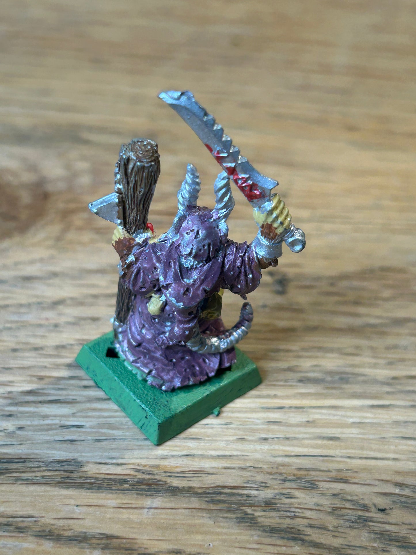 Skaven Plague Monk  champion Warhammer Fantasy Marauder miniatures