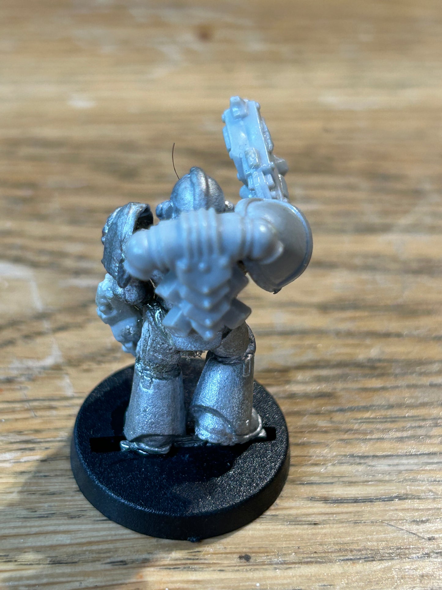 Classic Space Marine  - tactical marine Warhammer 40K Metal (one of the arms is metal)