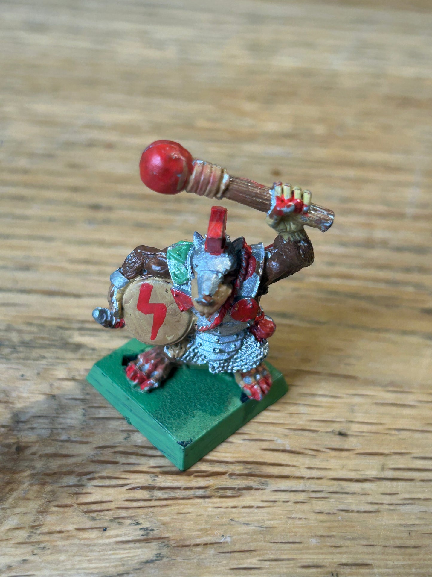 SKAVEN STORMVERMIN MUSICIAN METAL COMMAND GROUP WARHAMMER THE OLD WORLD