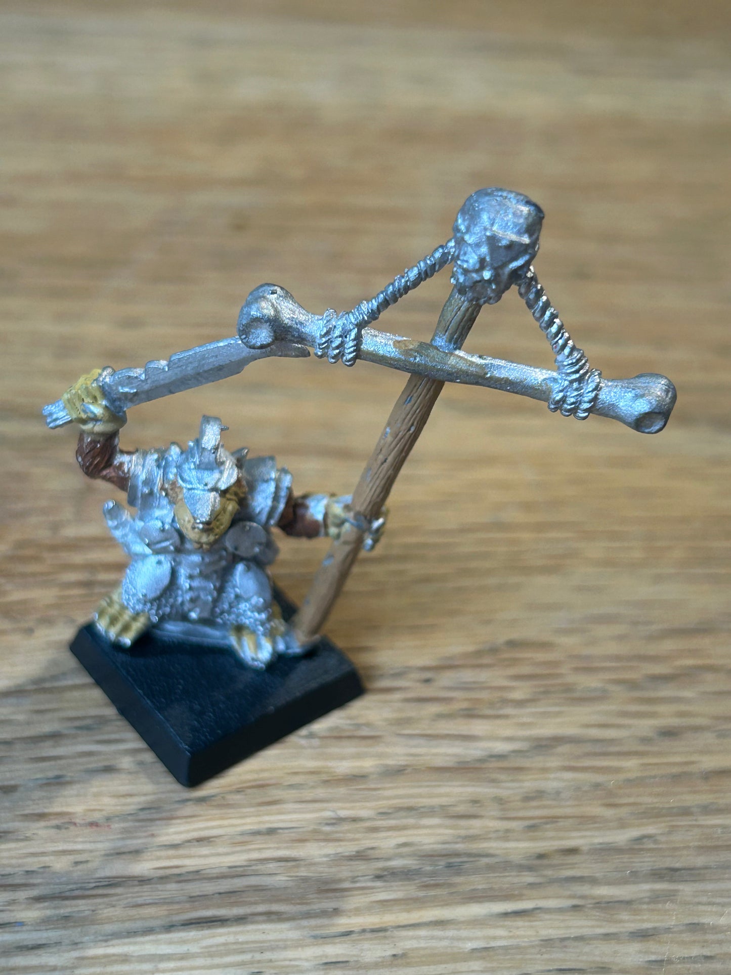 Warhammer fantasy old world SKAVEN STORMVERMIN COMMAND STANDARD BEARER