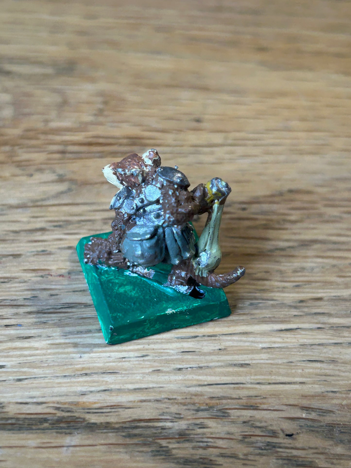 Warhammer Fantasy Old World Skaven Clan Rat Eevyl w/ Staff Sling C47 Metal Chaos Ratmen