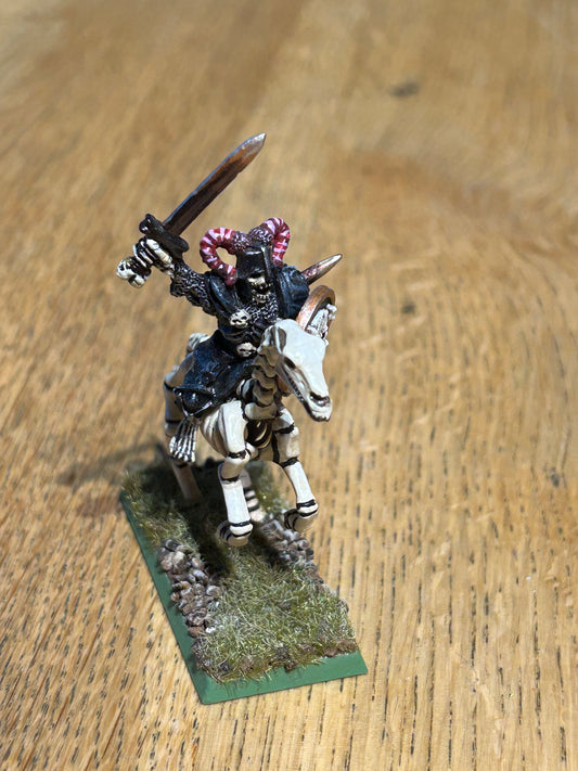 Warhammer Fantasy Undead Skeleton Horseman with sword Horsemen Games Workshop Citadel