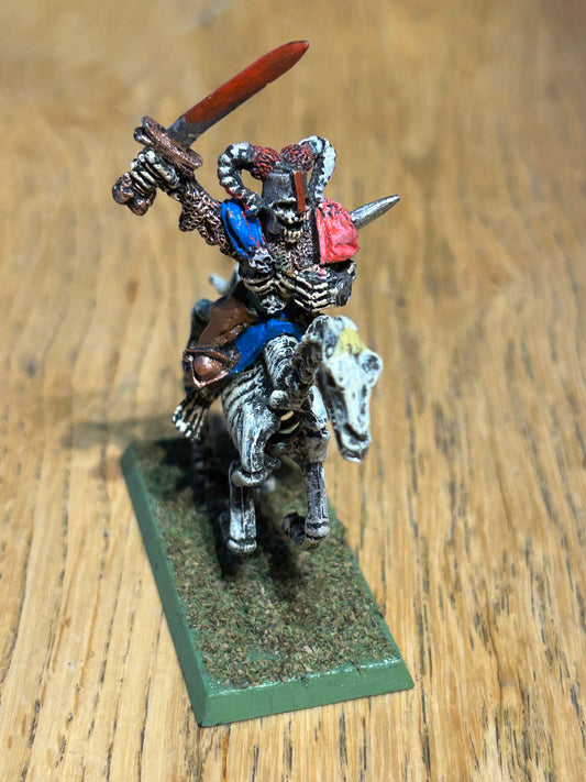 Warhammer Fantasy Undead Skeleton Horseman with sword Horsemen Games Workshop Citadel