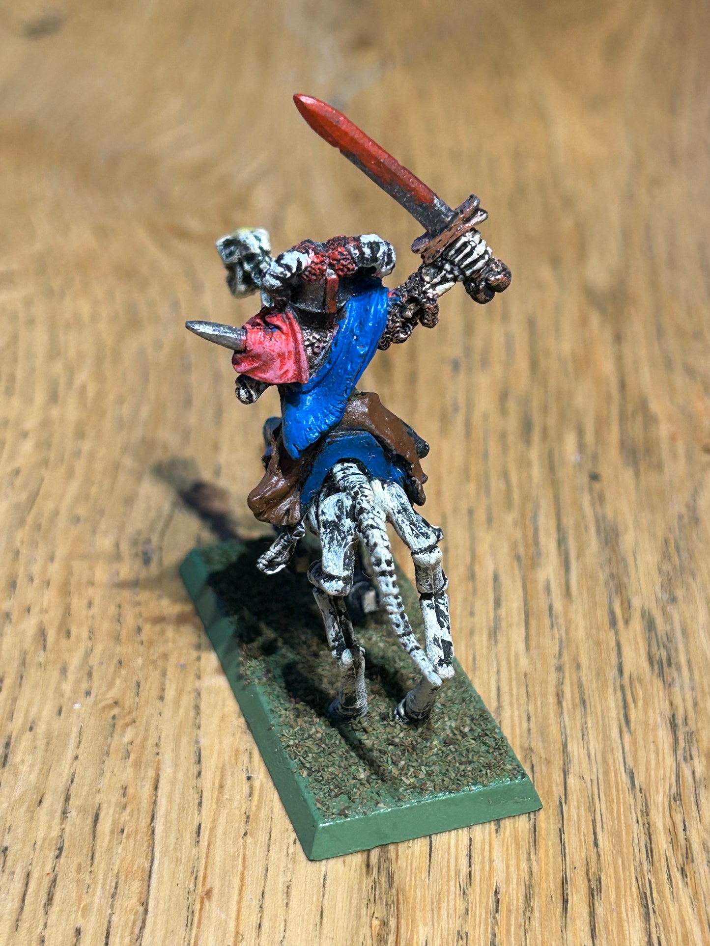 Warhammer Fantasy Undead Skeleton Horseman with sword Horsemen Games Workshop Citadel