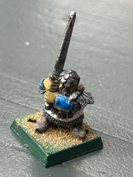 Warhammer Citadel 1985 Imperial Dwarf D5 Gardrore Kazgar - Metal