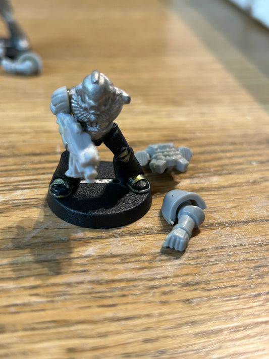 Classic Space Marine  - tactical marine Warhammer 40K Metal