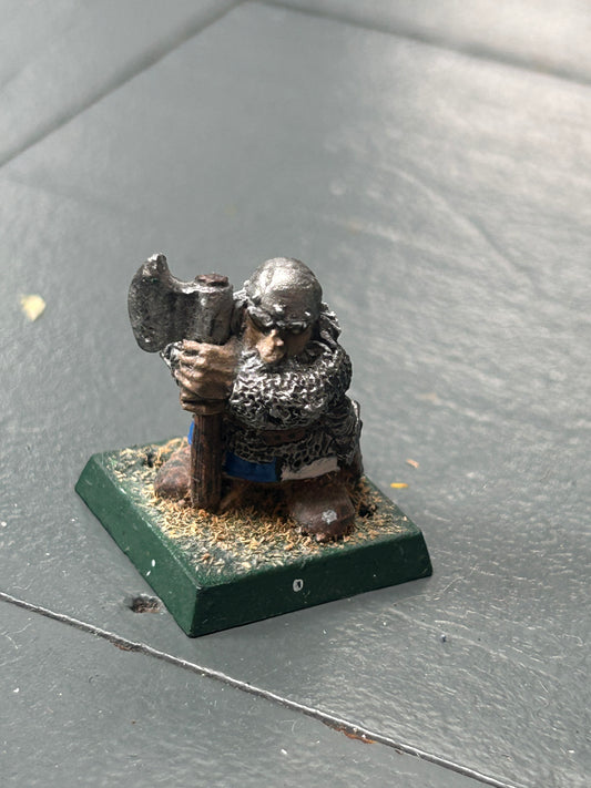 Warhammer fantasy Citadel Dwarf imperial dwarf trooper Brodin Metal